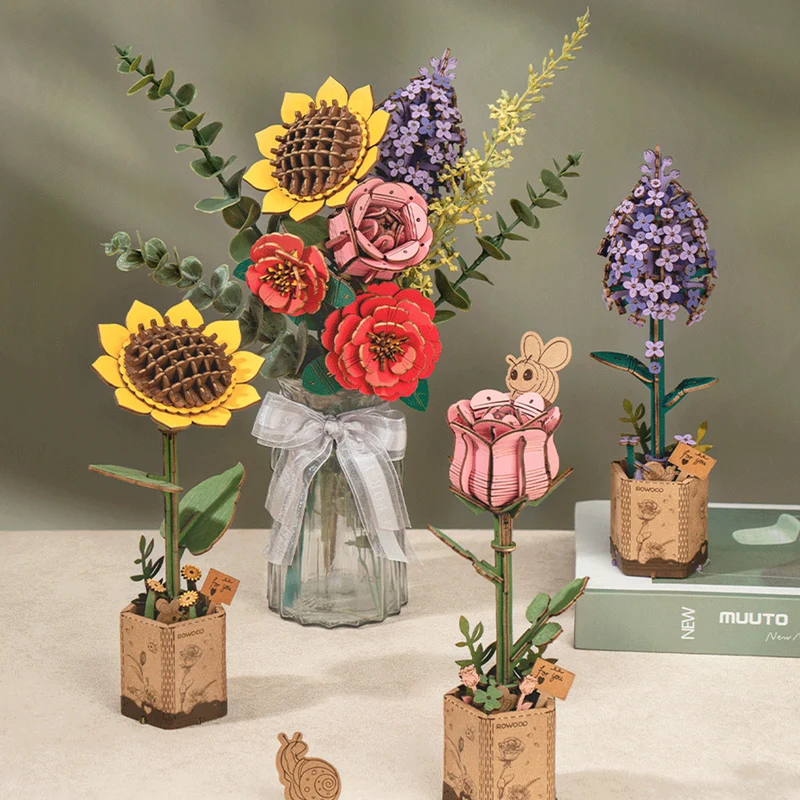 Puzzle 3D - Tournesol