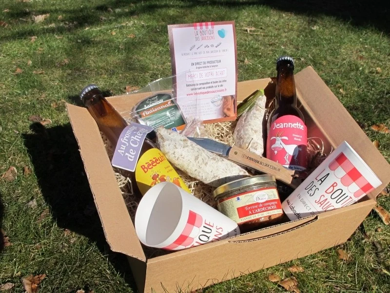Box apéro bières saucissons terrines