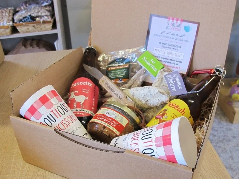 Box apéro bières saucissons terrines