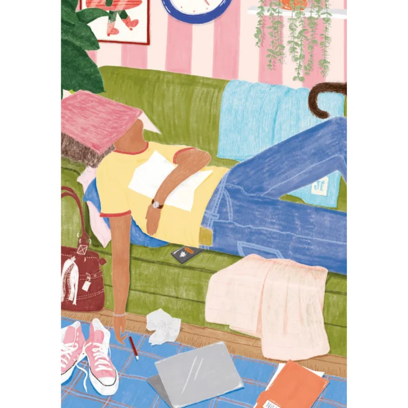 Puzzle La petite sieste - Mini puzzle - 100 Pièces