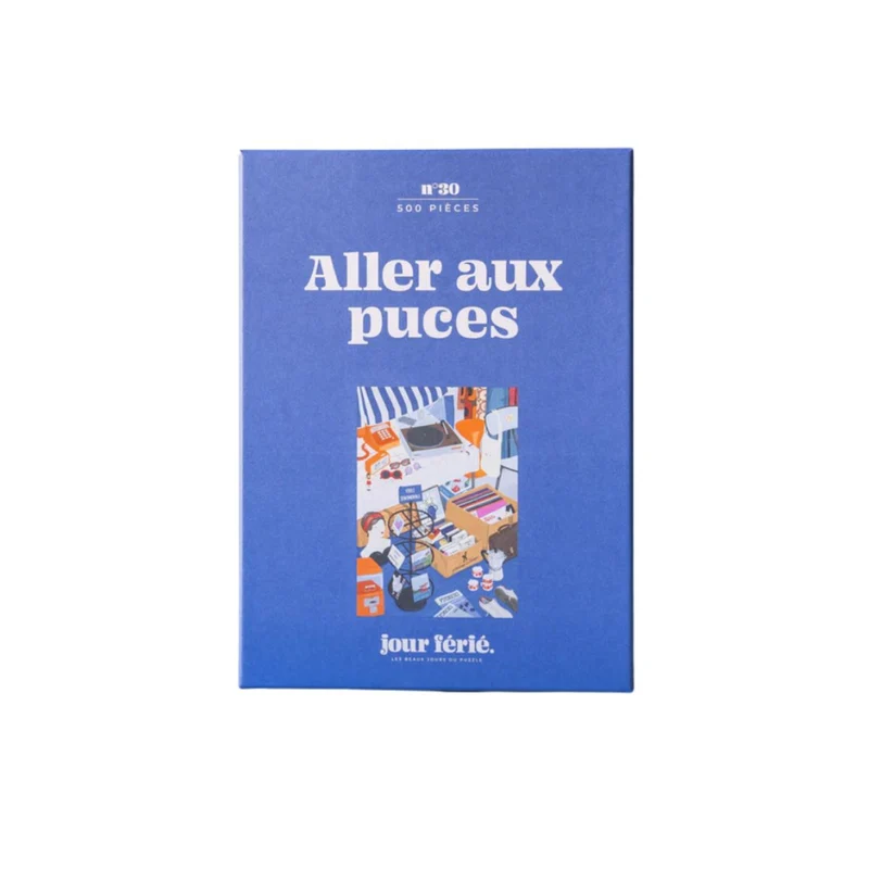 Puzzle Aller aux puces - 500 Pièces
