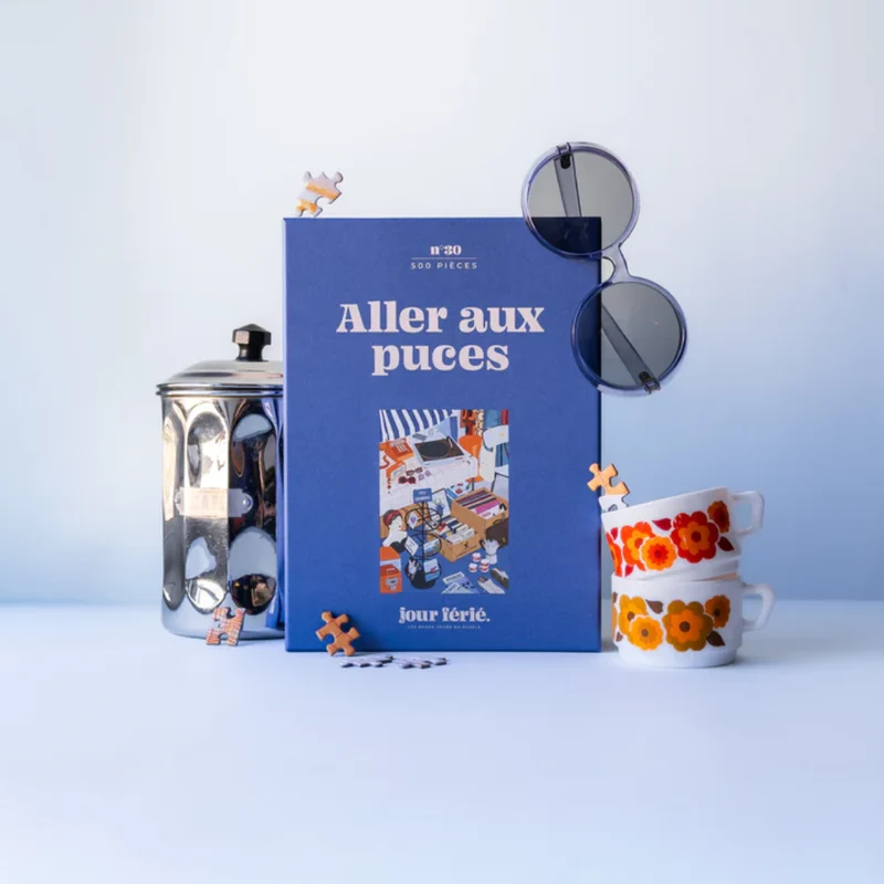 Puzzle Aller aux puces - 500 Pièces