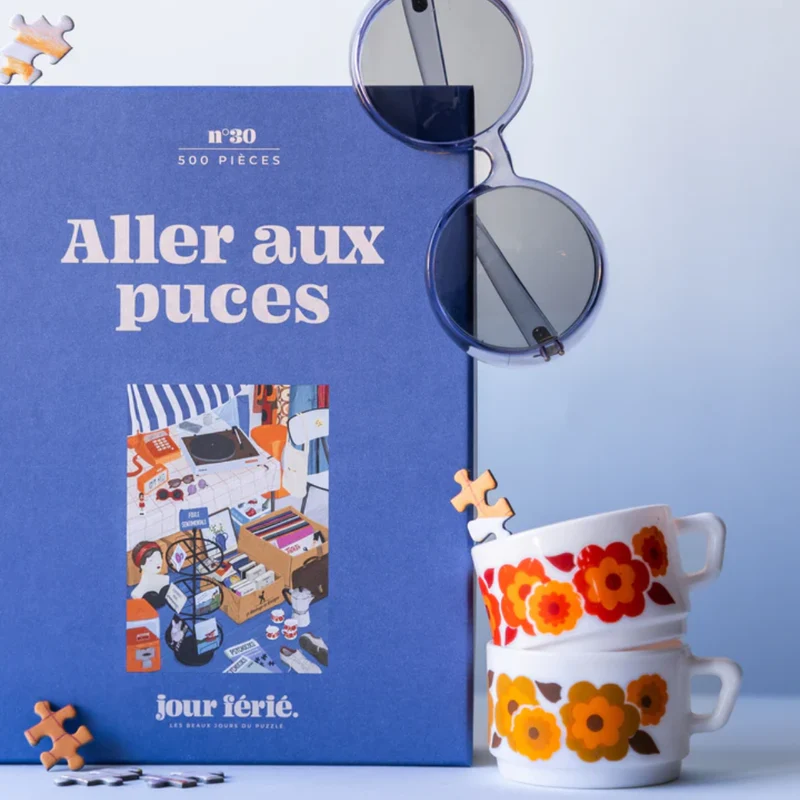 Puzzle Aller aux puces - 500 Pièces