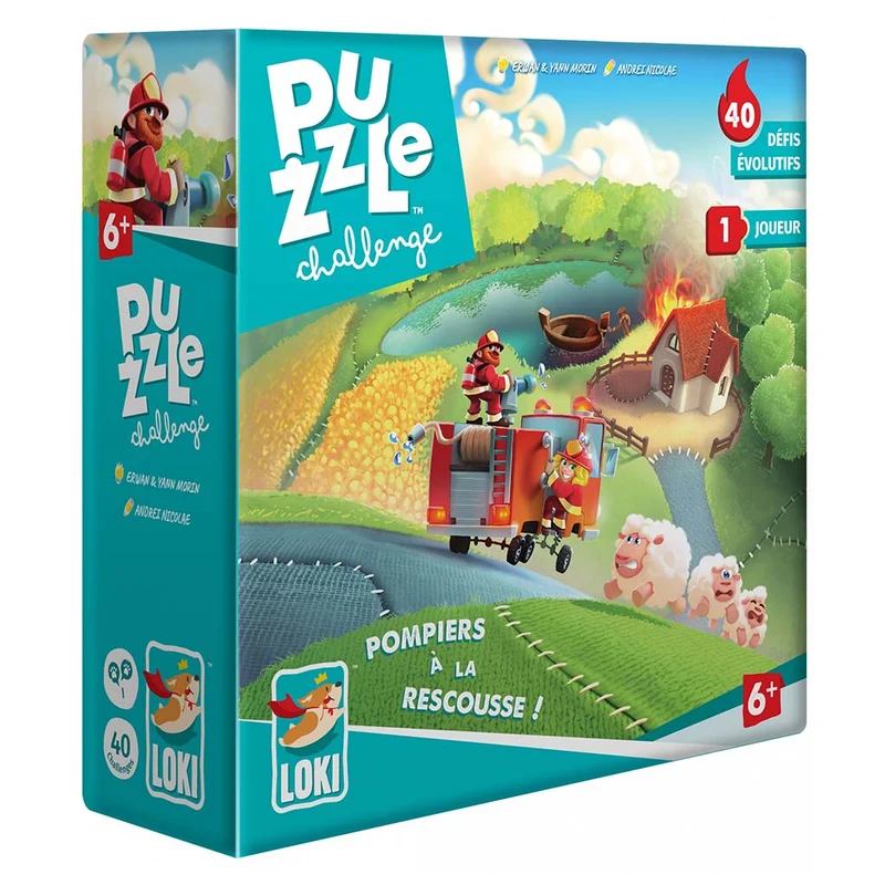 Puzzle Challenge - Pompiers à la Rescousse !