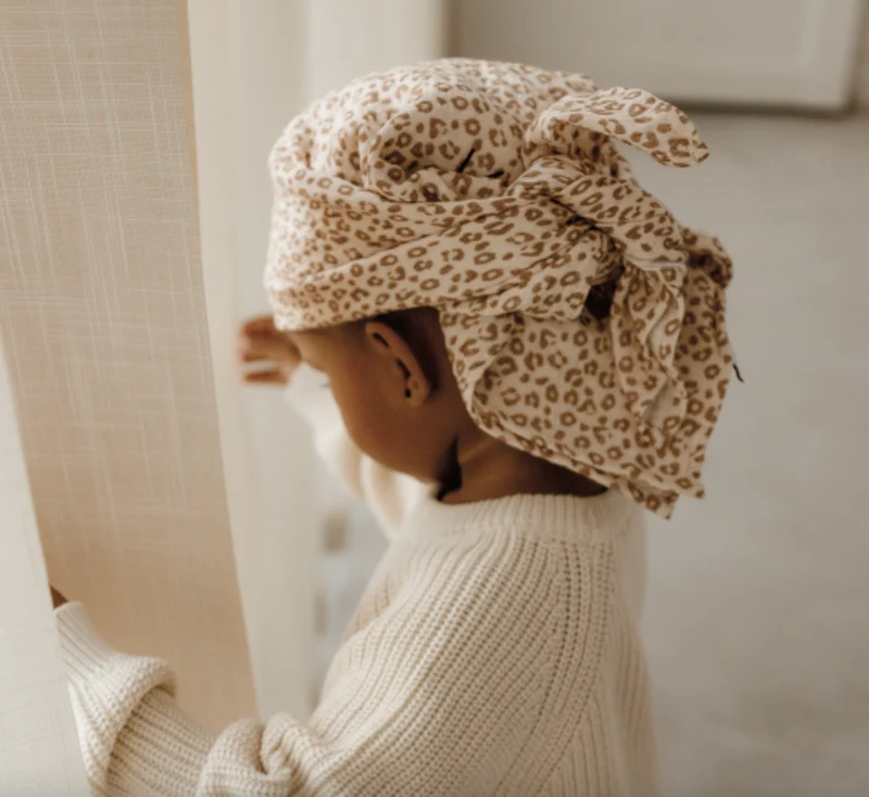 Foulard | Gaze léopard
