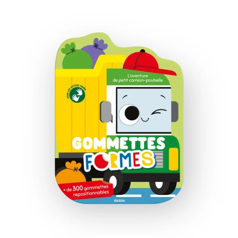 Gommettes formes | Camion-poubelle