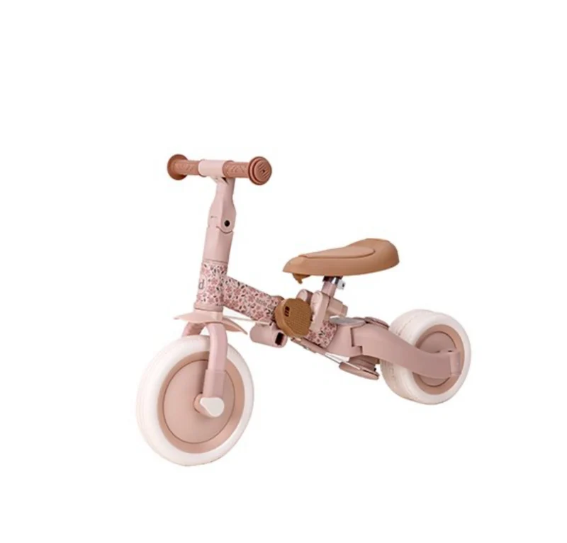 Tricycle évolutif 4 en 1 | Rose