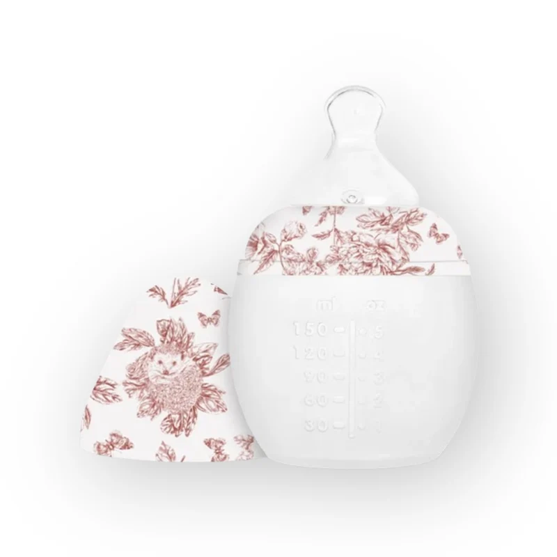 Biberon anti-colique | Toile de Jouy Rose