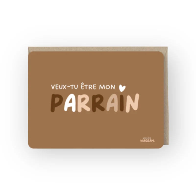 Carte | Veux-tu être mon parrain