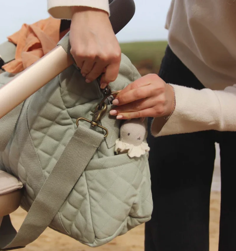Sac à langer | Matelassé sauge