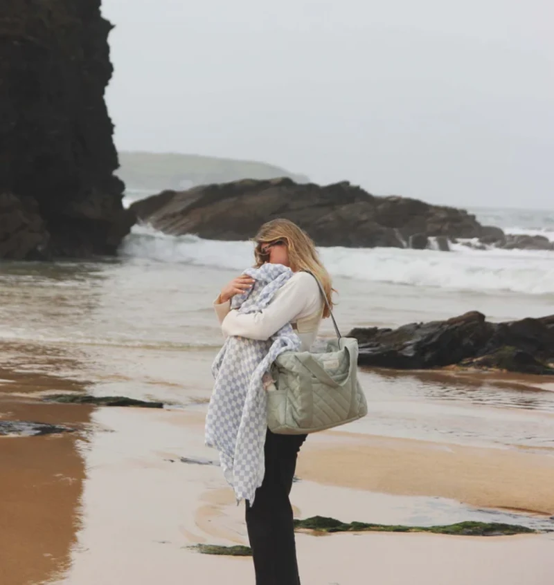 Sac à langer | Matelassé sauge