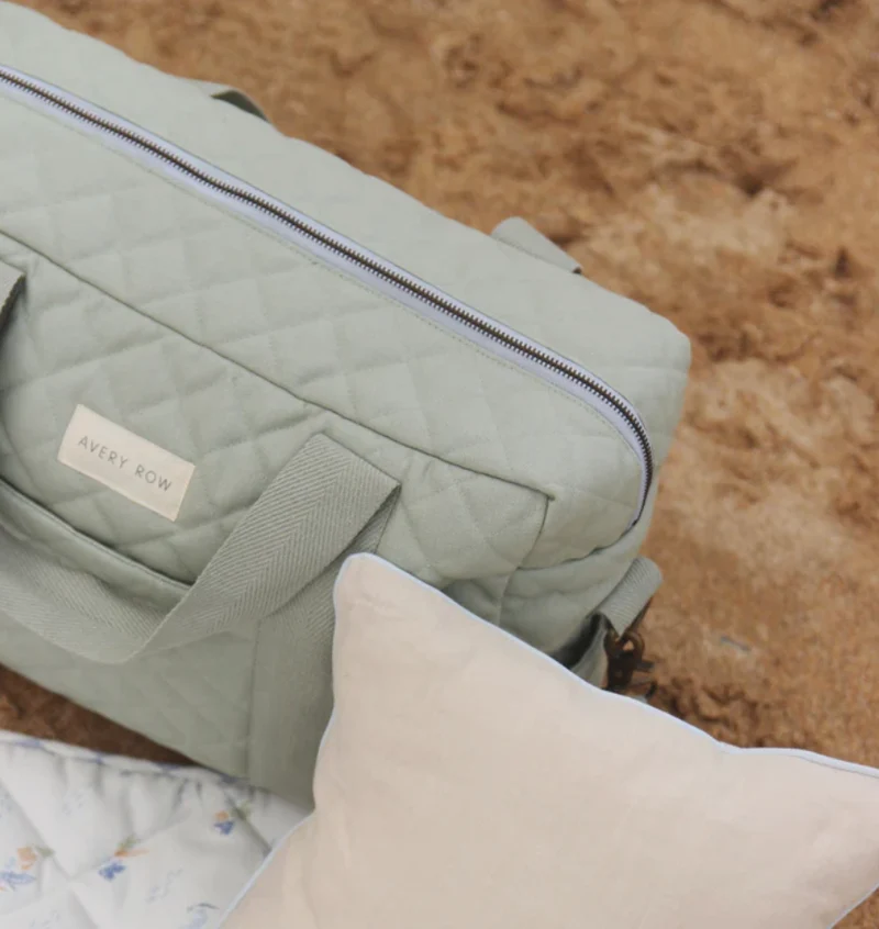 Sac à langer | Matelassé sauge
