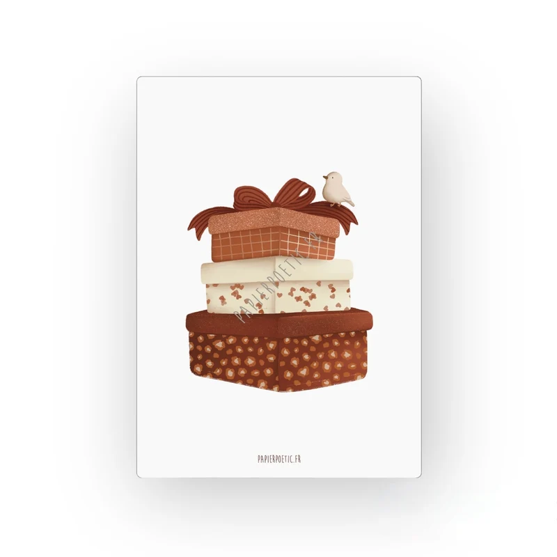 Carte | Pile de cadeaux
