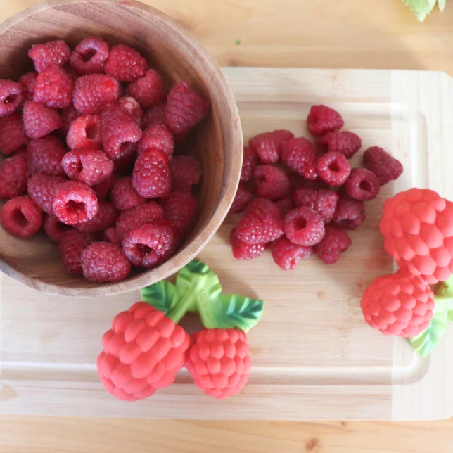 Jouet de dentition | Framboises