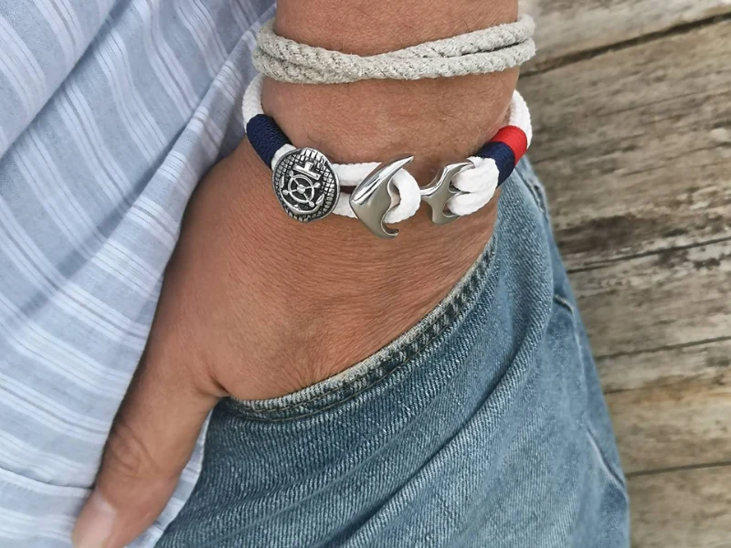 Bracelet chanvre pour lui