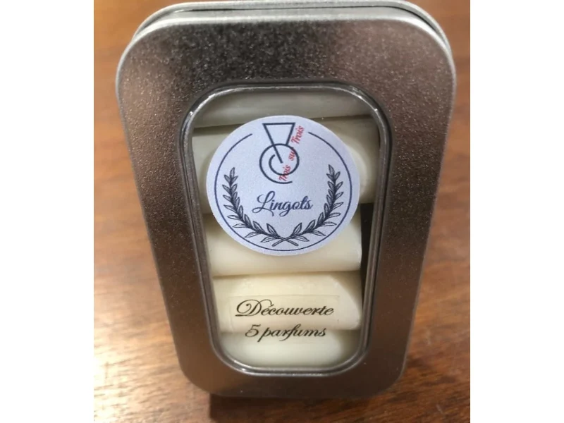 UN BRULE-PARFUM & 5 LINGOTS DECOUVERTE