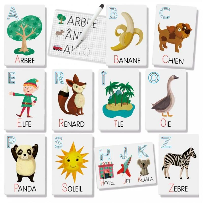 Flashcards Ardoisettes Je Lis Et J'Ecris