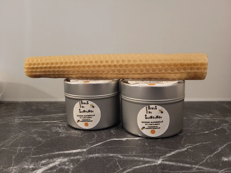 Bougies cire d'abeille