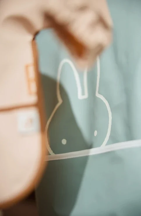 Bavoir à manches | Miffy Sea Green