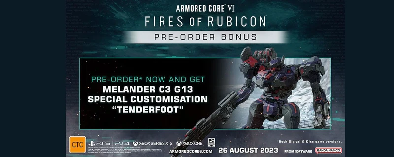 ARMORED CORE VI FIRES OF RUBICON Launch Edition