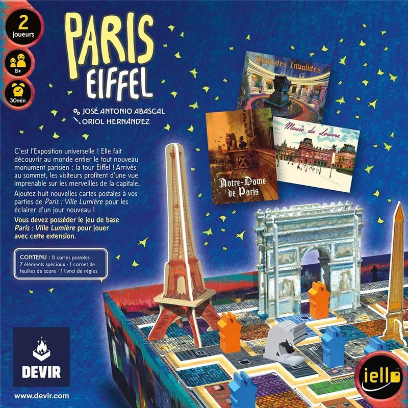 Paris - Ville Lumière : Eiffel