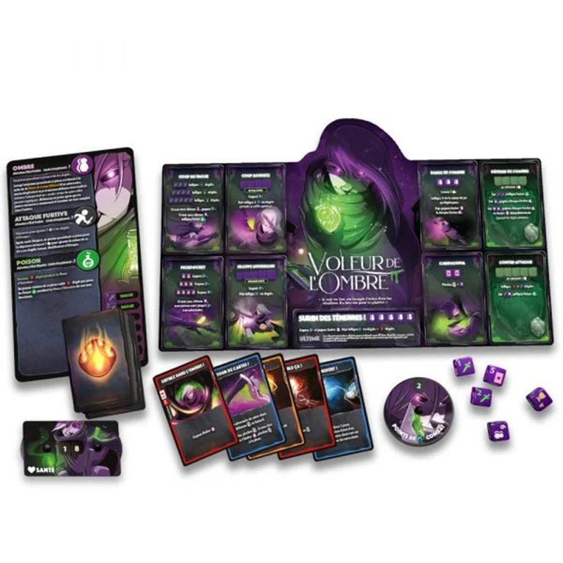 Dice Throne Saison 1 - Pyromancienne VS Voleur de l’Ombre