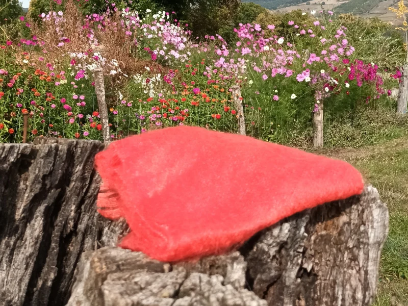 Une écharpe en Mohair
