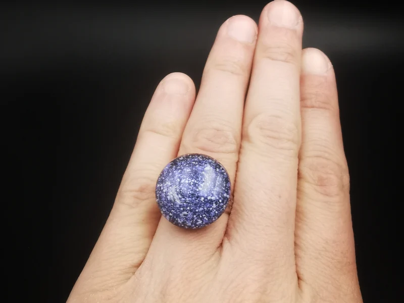 Bague en verre