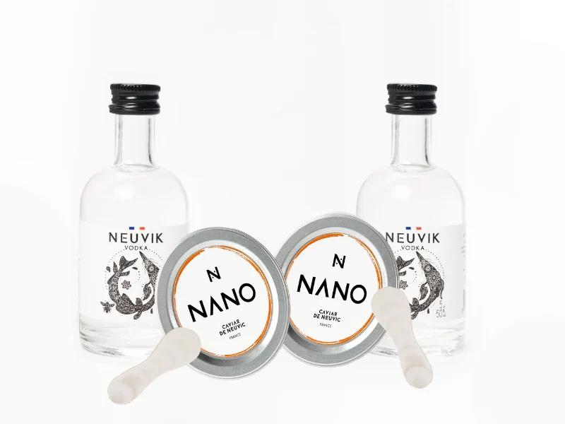Coffret Duo Caviar et Vodka