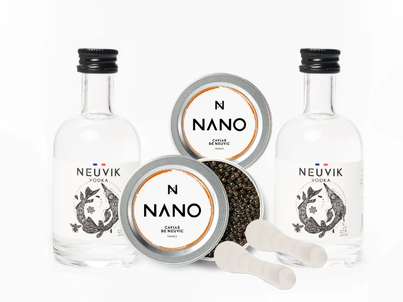 Coffret Duo Caviar et Vodka