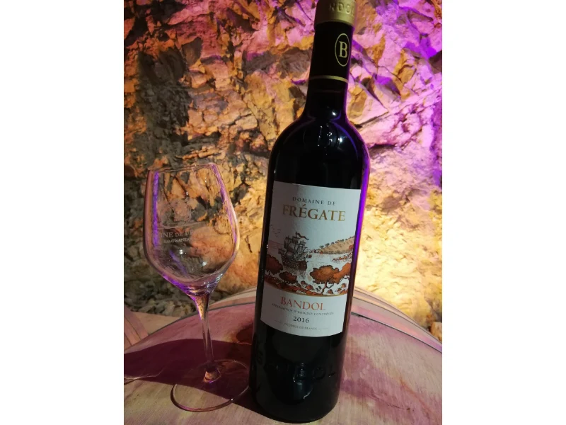 Coffret vin de Provence 1 bouteille rouge AOC Bandol