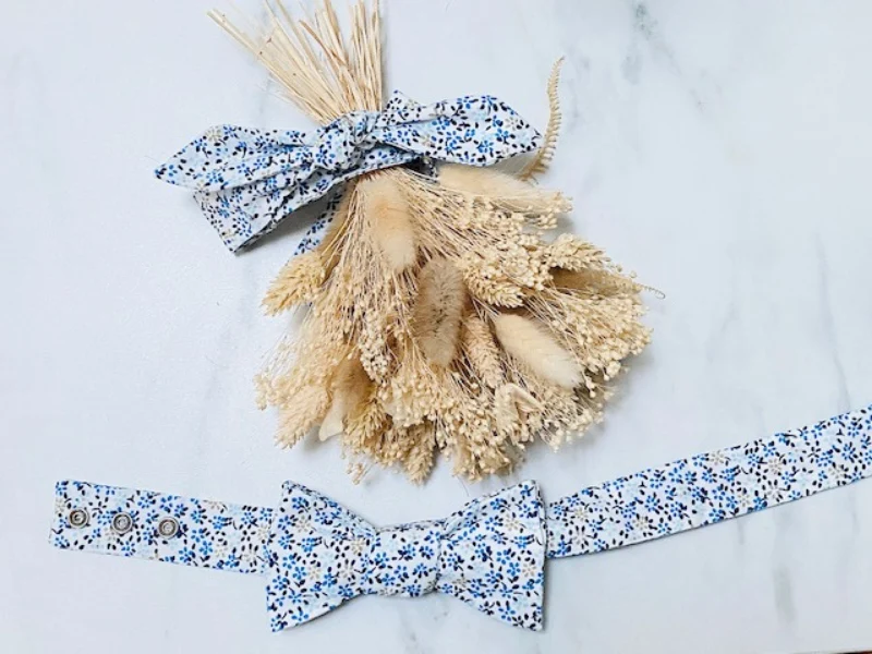 Coffret pour elle & lui : Nœud papillon et Headband