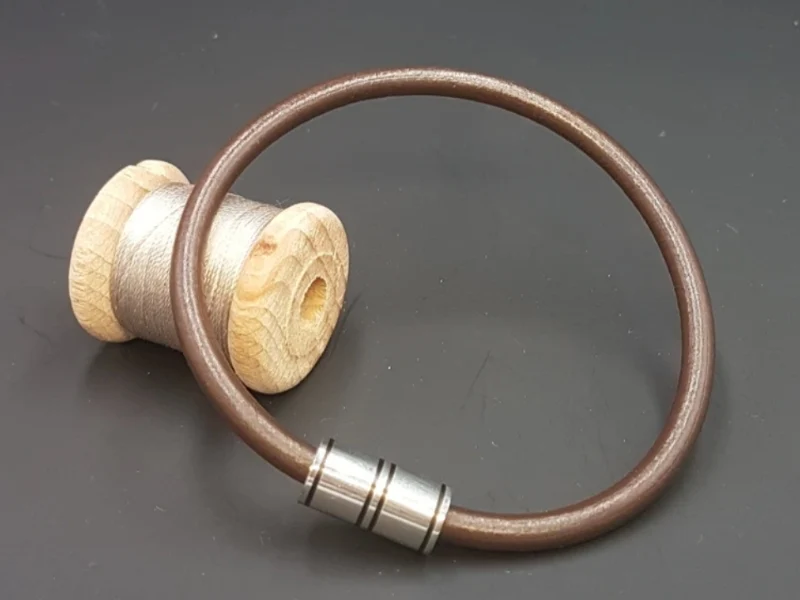 Bracelet pour homme en cuir