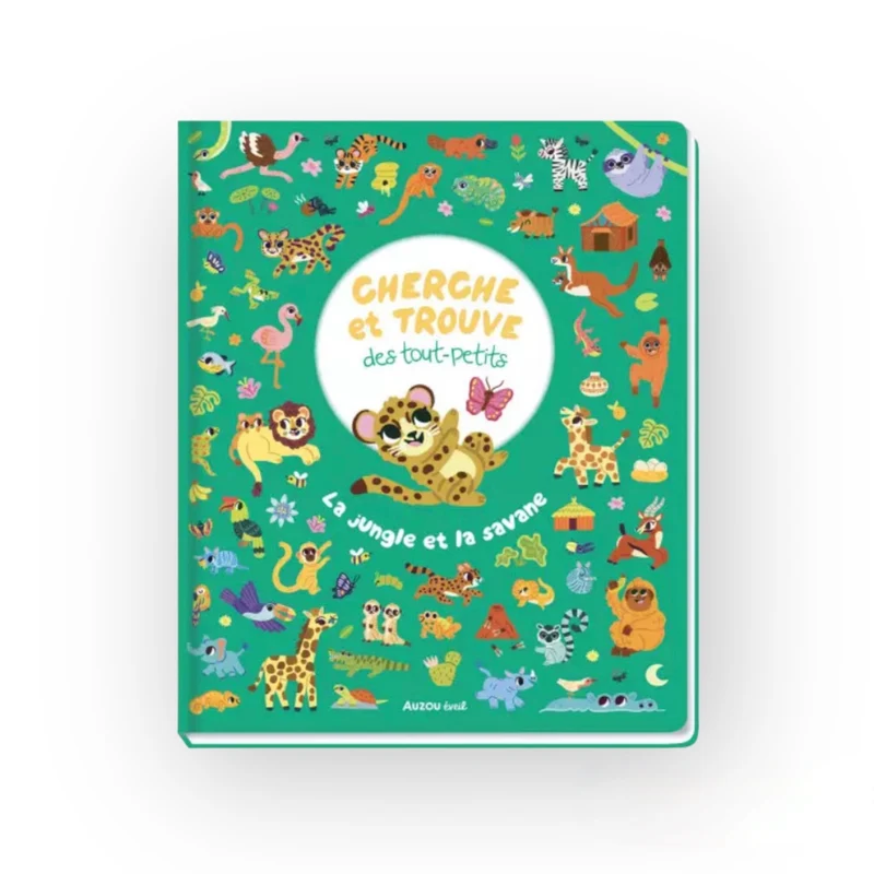 Cherche & trouve des tout-petits | Jungle et Savane