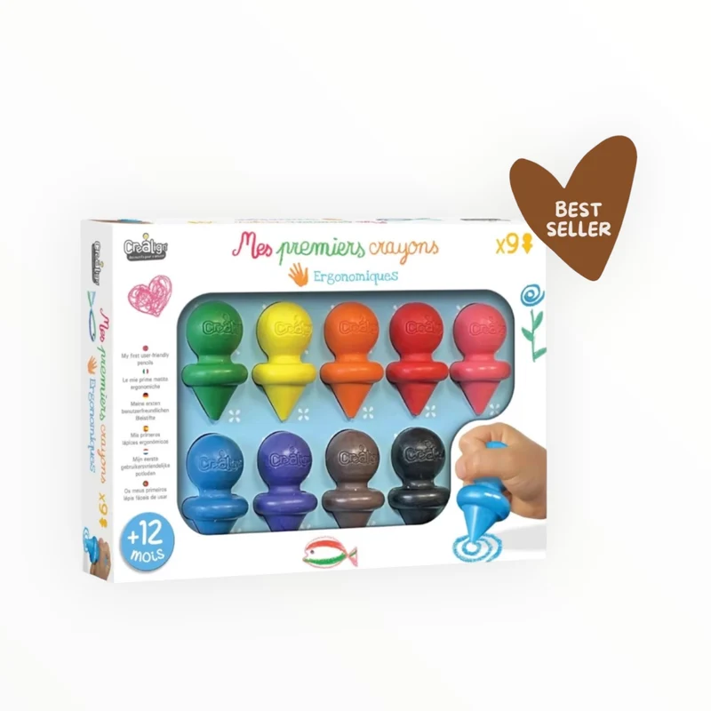 Mes premiers crayons | 9 crayons