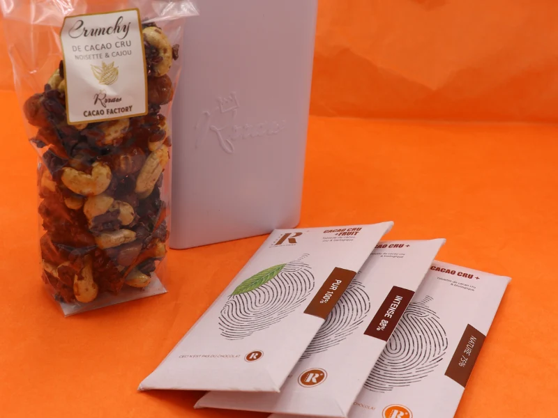 Tablettes de Cacao cru (Chocolat noir)