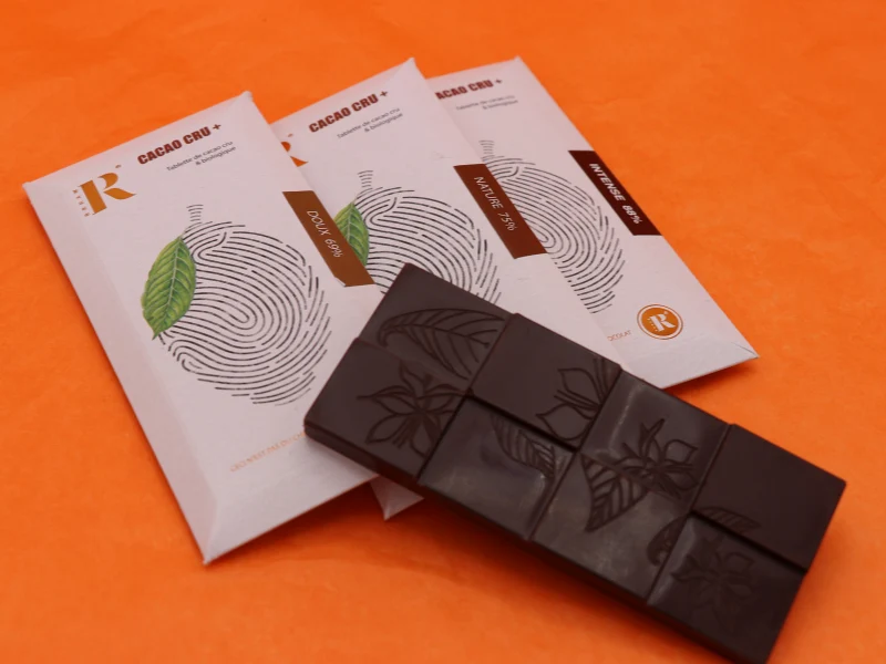 Tablettes de Cacao cru (Chocolat noir)