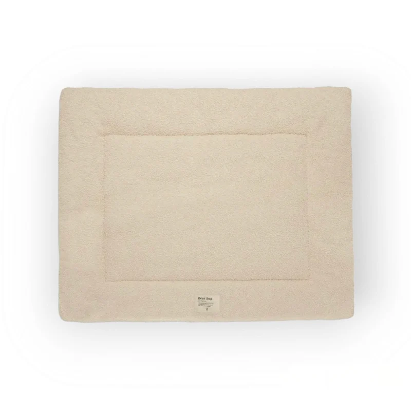 Tapis d'éveil | 75cm x 95cm | Boucle Naturel