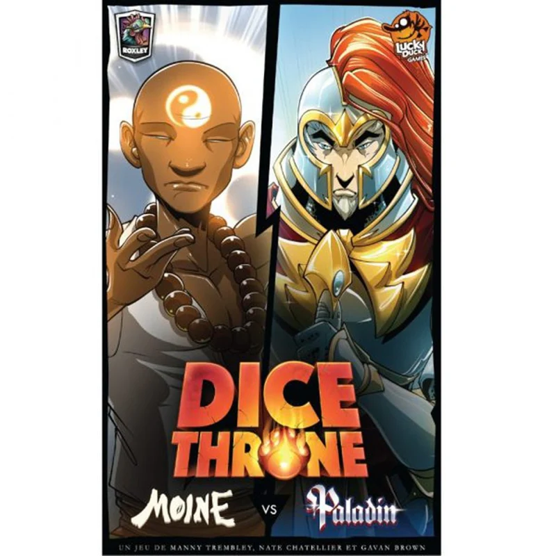 Dice Throne Saison 1 - Moine Vs Paladin