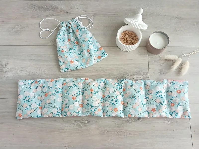Bouillotte sèche aux noyaux de cerise