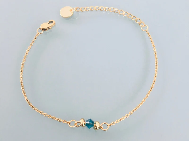 Ensemble de bracelets avec pierres Swarovski
