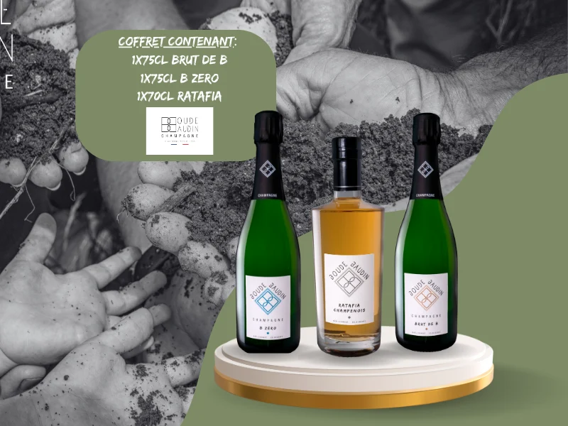 Duo de champagne et Ratafia
