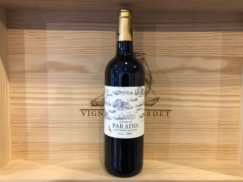 Coffret 1 bouteille Chateau du Paradis Saint-Émilion Grand Cru