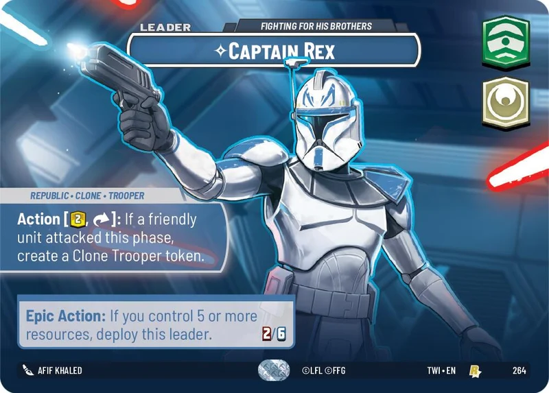 Capitaine Rex – Combattre pour ses frères (Showcase) (264) [Twilight of the Republic]