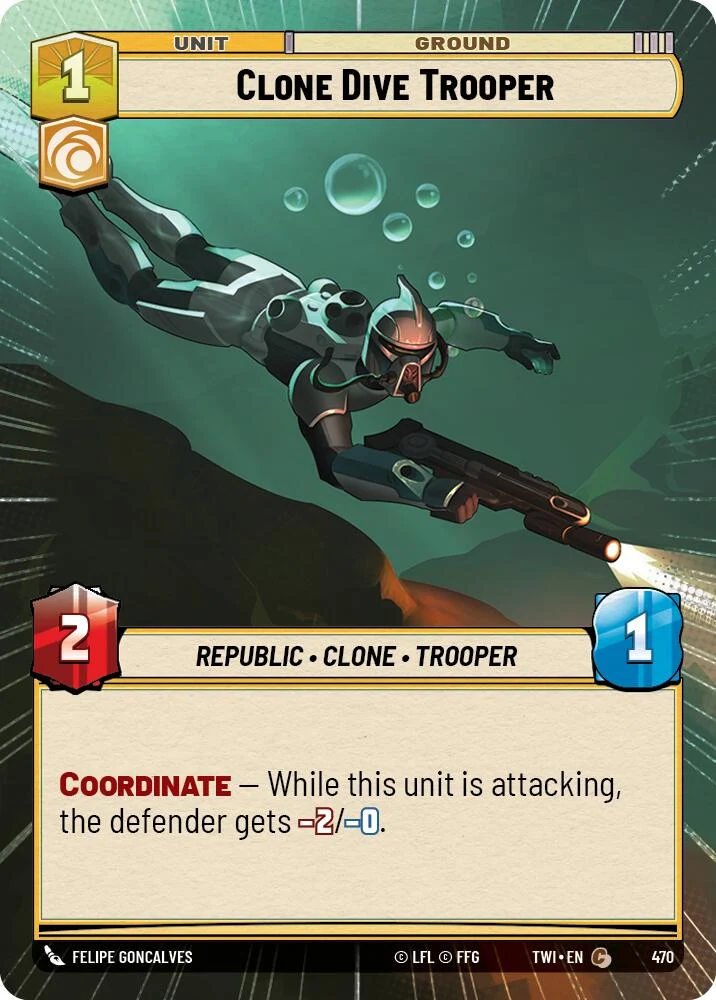 Soldat Clone Dive (Hyperespace) (470) [Le Crépuscule de la République]