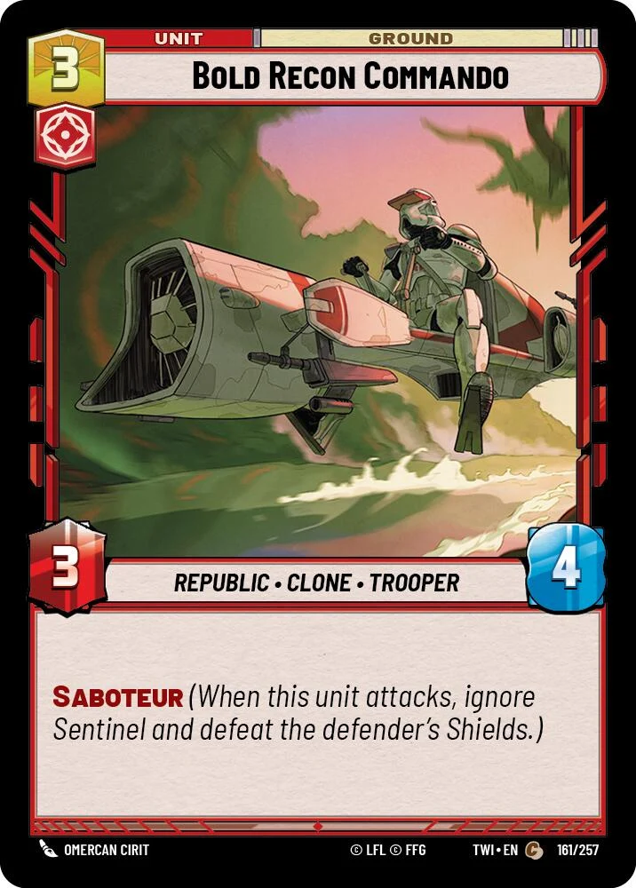 Commando de reconnaissance audacieux (161/257) [Le Crépuscule de la République]