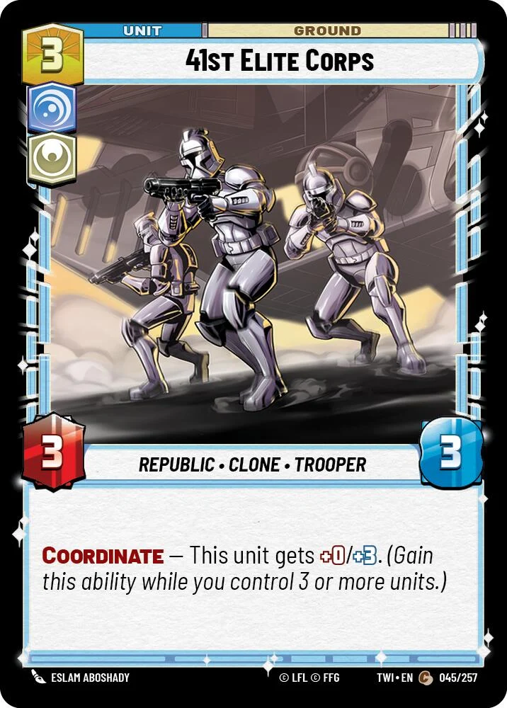 41e Corps d'élite (045/257) [Le Crépuscule de la République]