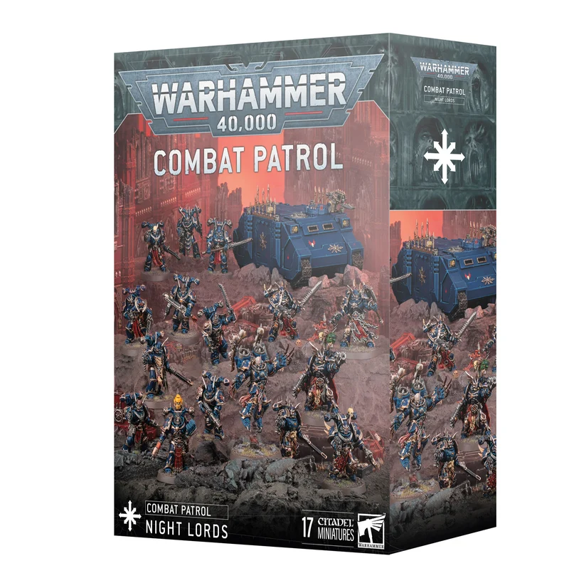 PATROUILLE DE COMBAT : MARINES DE L'ESPACE DU CHAOS NIGHT LORDS