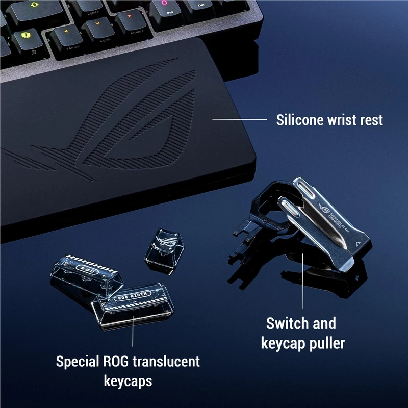 ROG Azoth 96 HE Lite Gaming Keyboard (White)