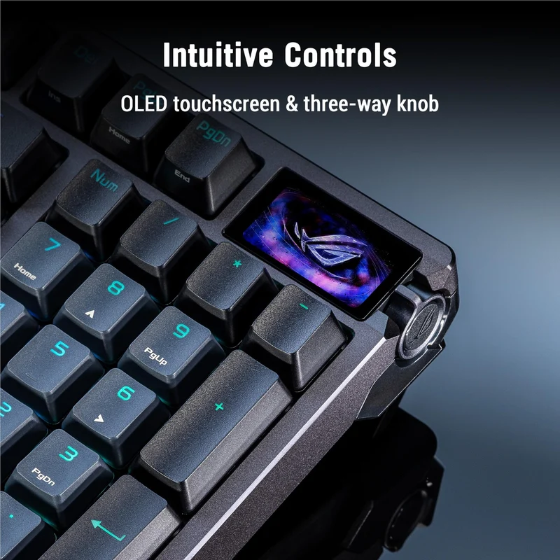 ROG Azoth 96 HE Lite Gaming Keyboard (Black)
